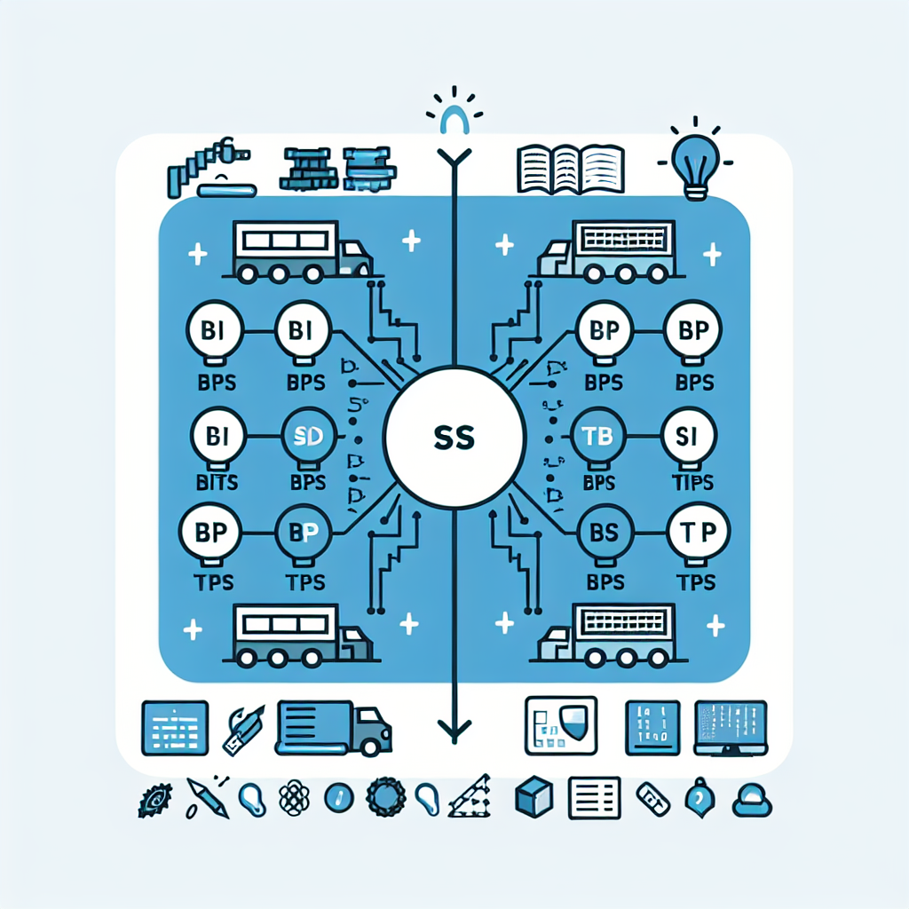 bps에서 Tbps까지: 단위 접두어(SI vs 이진) 쉽게 이해하기