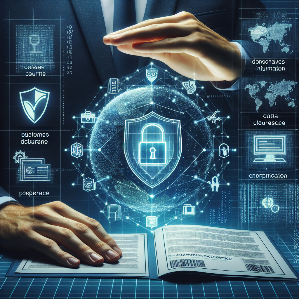 통관번호와 개인정보 보호: 안전하게 관리하는 방법