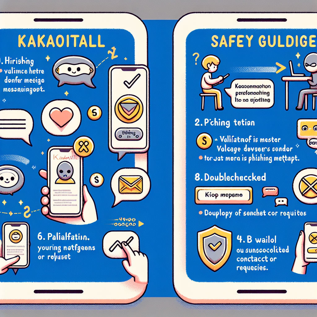 카카오톡·문자 스미싱 차이와 안전 사용 수칙