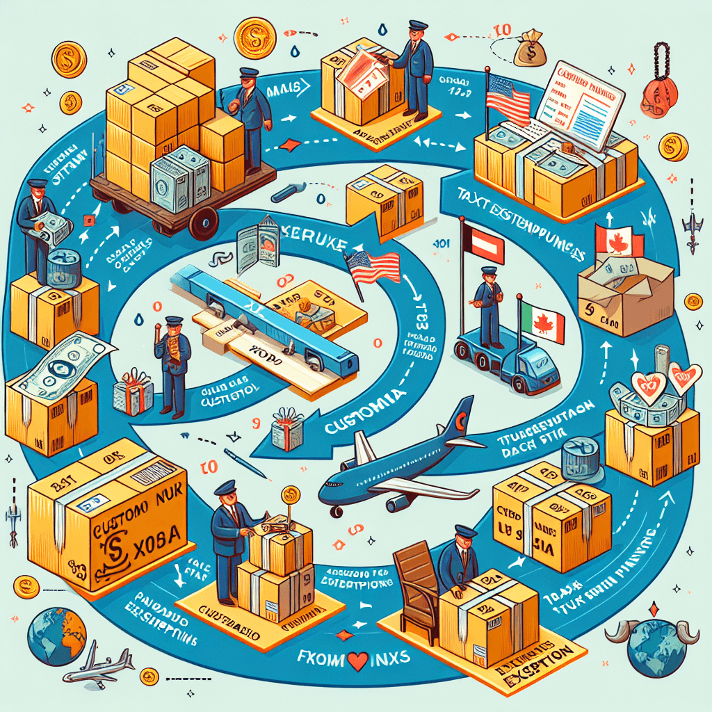 해외 선물 받을 때 통관번호 처리 방법과 부과세 예외 규정