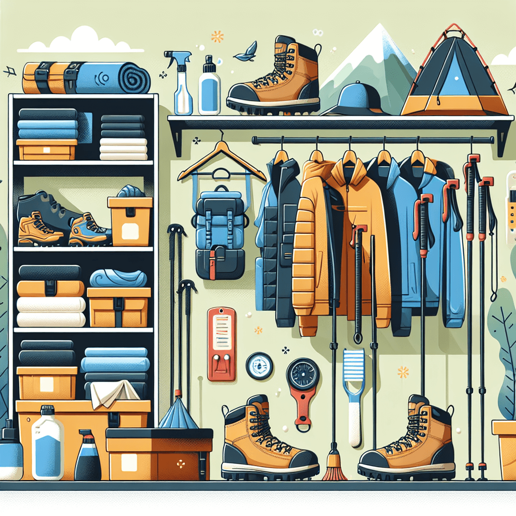 등산 장비 보관&middot;관리법: 수명 늘리는 세척&middot;보관 팁