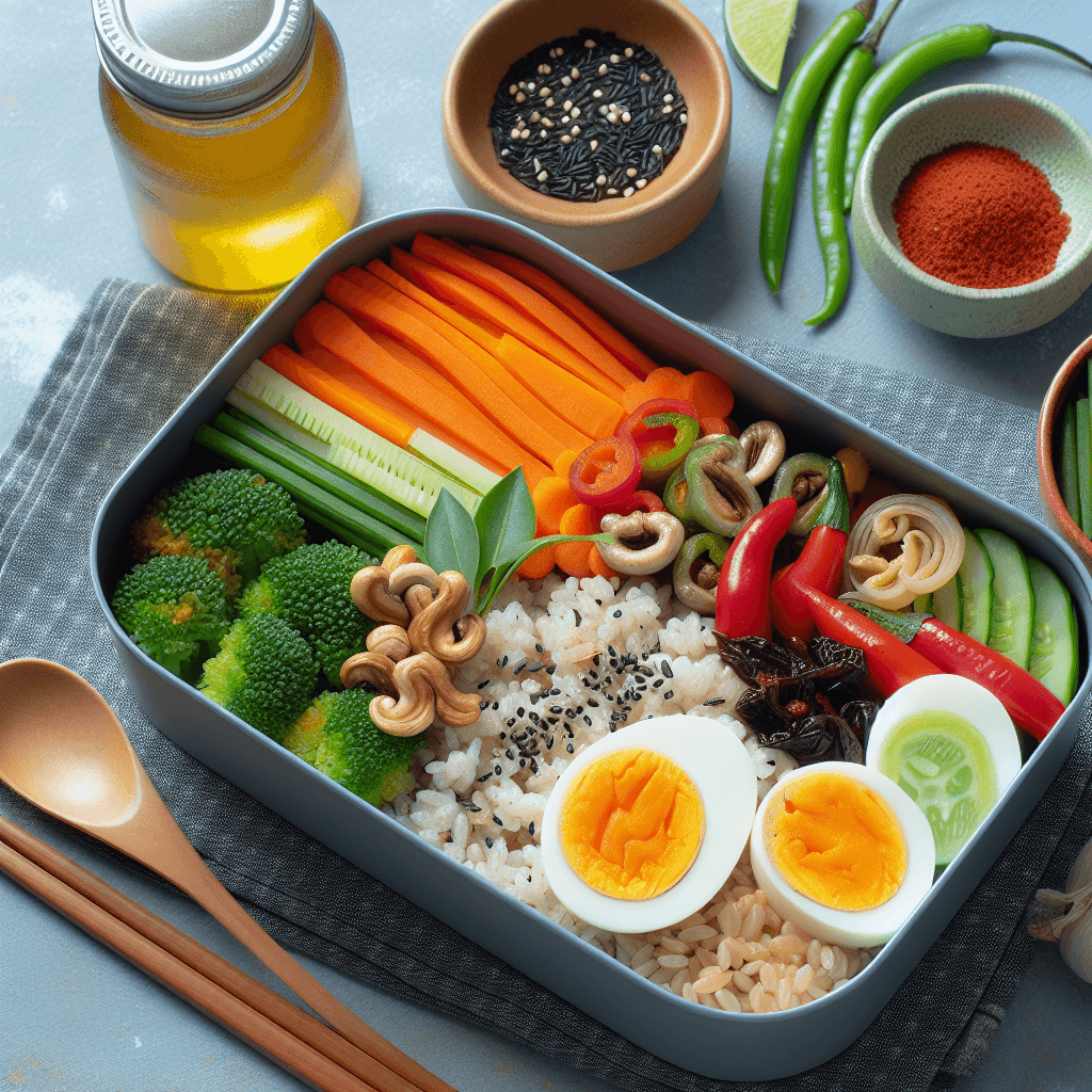 초간단 도시락 비빔밥 만들기: 보관법과 재가열 팁