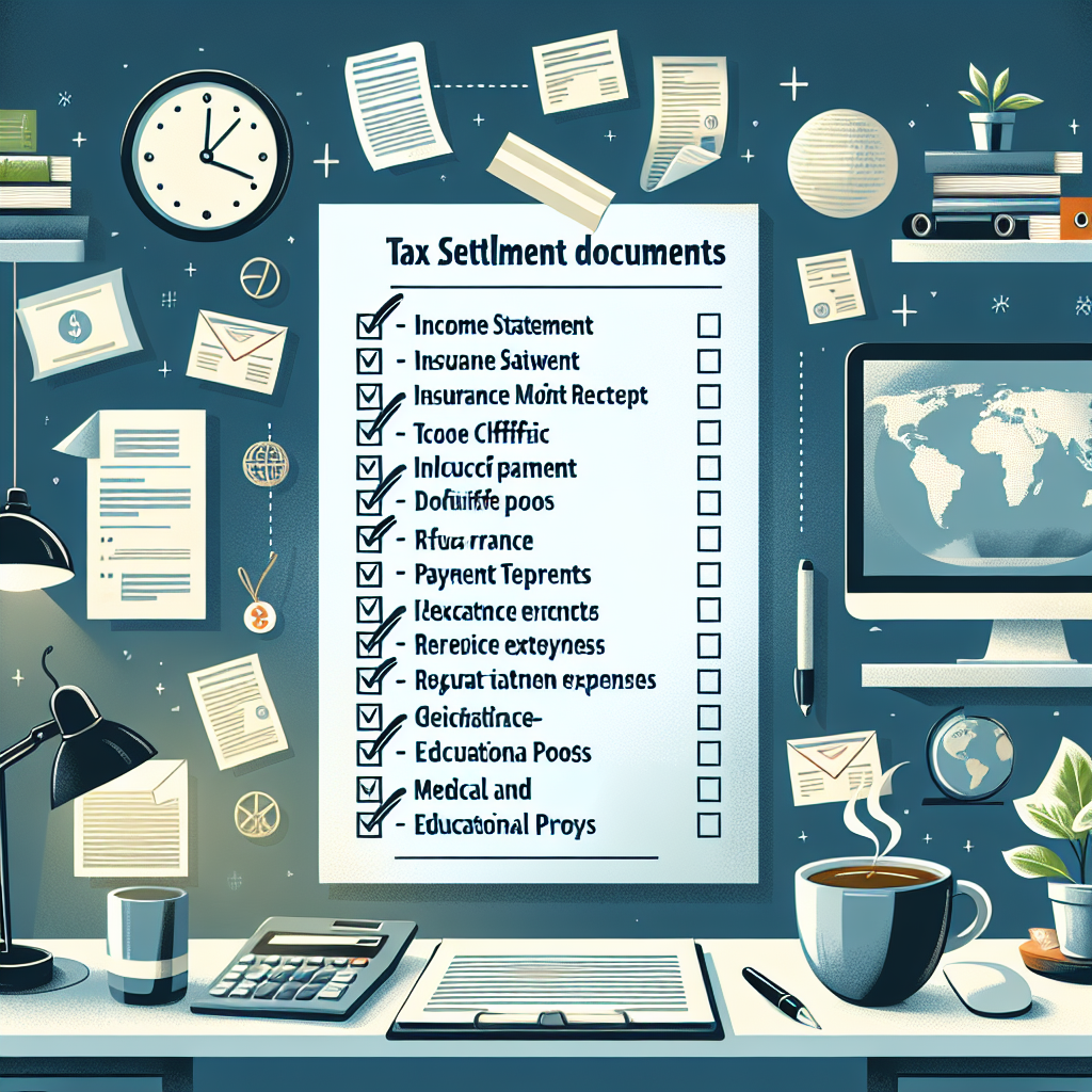 연말정산 서류 미리 준비하는 체크리스트(회사 제출용)