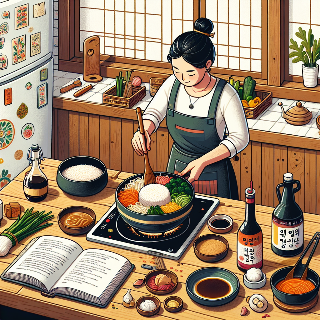 초보도 성공하는 비빔밥 만들기: 기본 양념장&middot;불 조절 팁