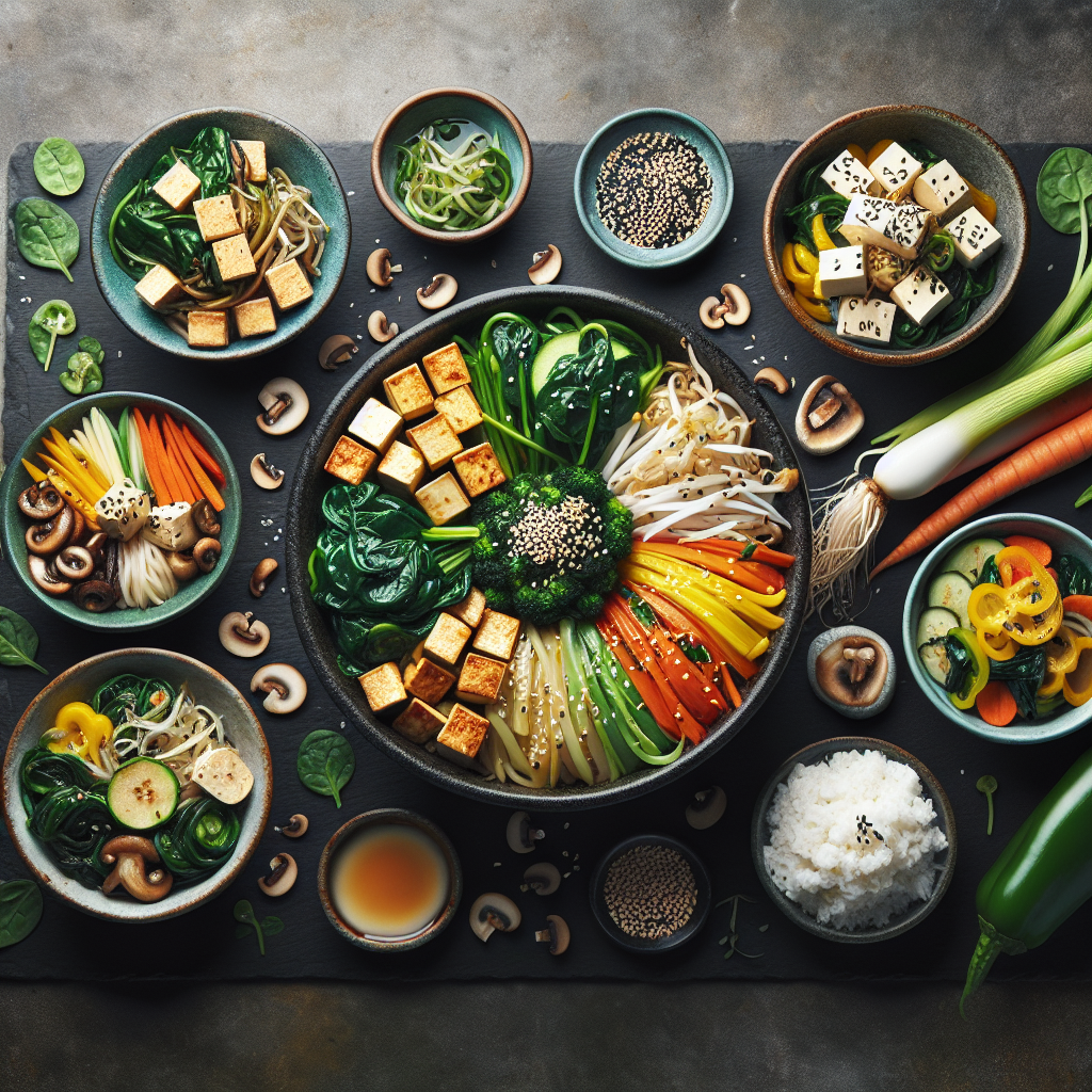 채식 비빔밥 레시피 모음: 영양 균형 맞춘 채소·두부 레시피