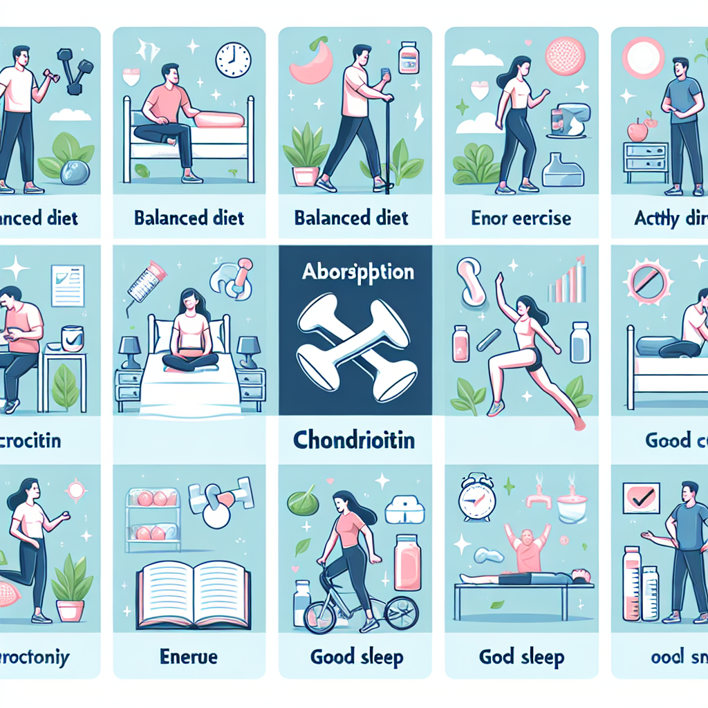 콘드로이친 섭취 효과를 높이는 생활습관 8가지