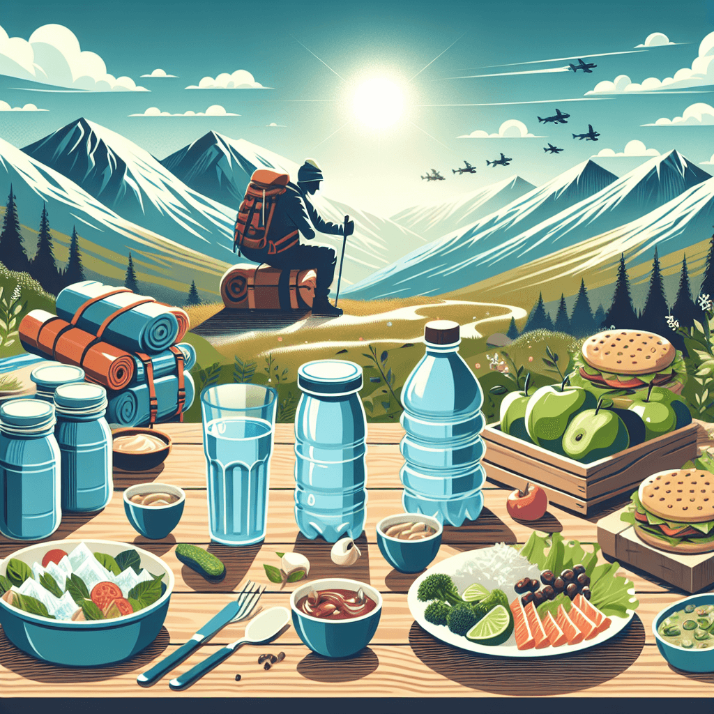 물&middot;식량 관리 팁: 장거리 산행 식수 보급과 급히 먹는 방법