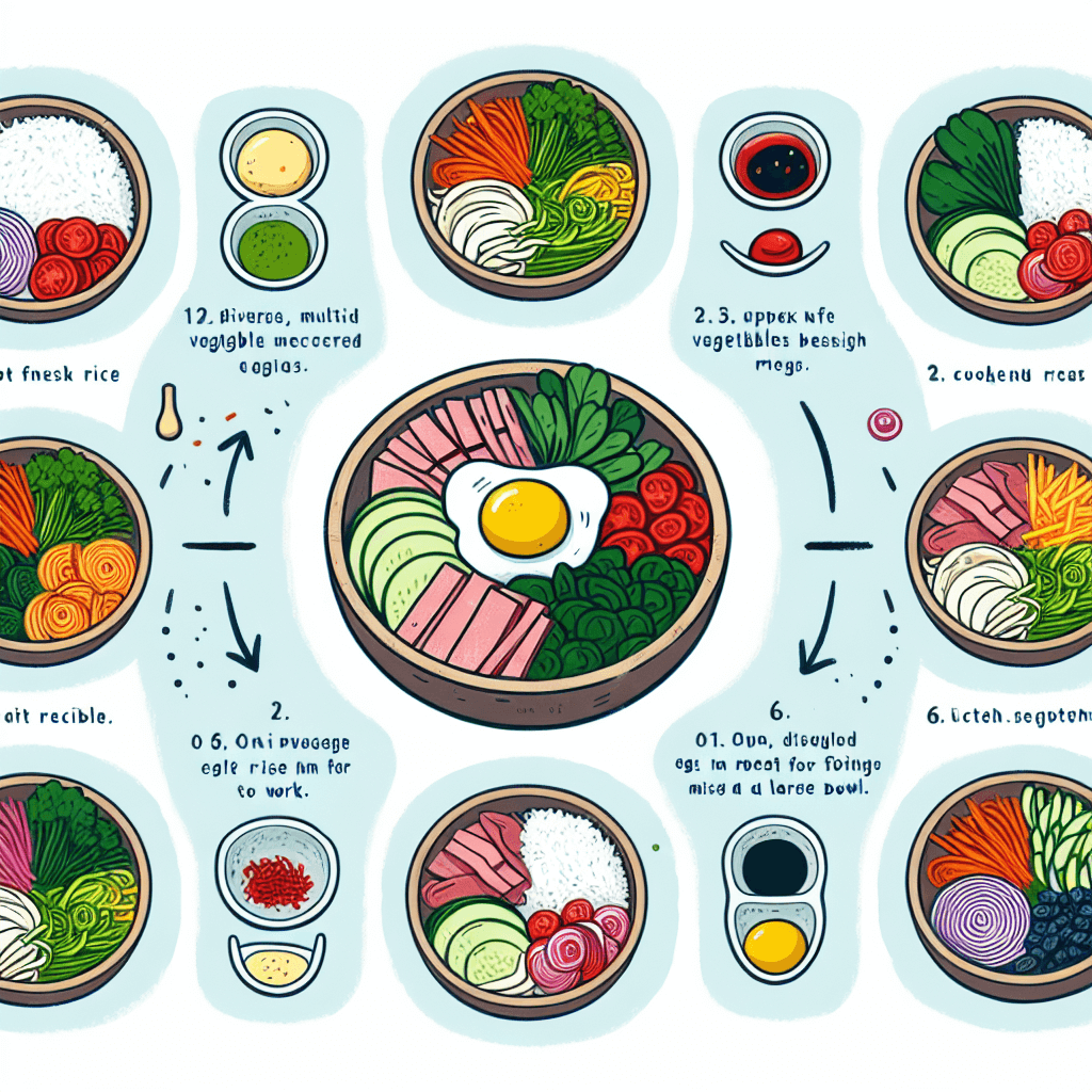 간편 아침 비빔밥 레시피 7가지: 출근 전 10분 완성 방법