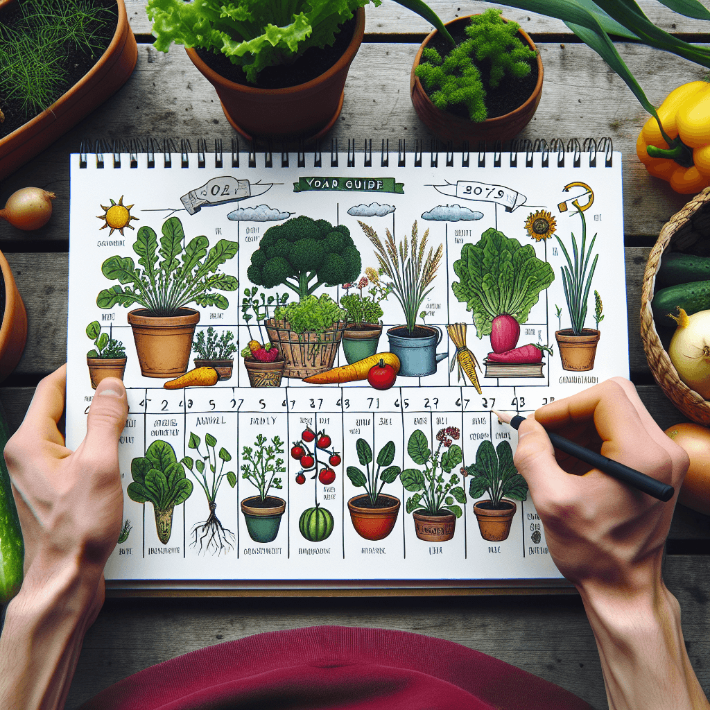 베란다 텃밭 초보자를 위한 한 해 재배 로드맵 안내