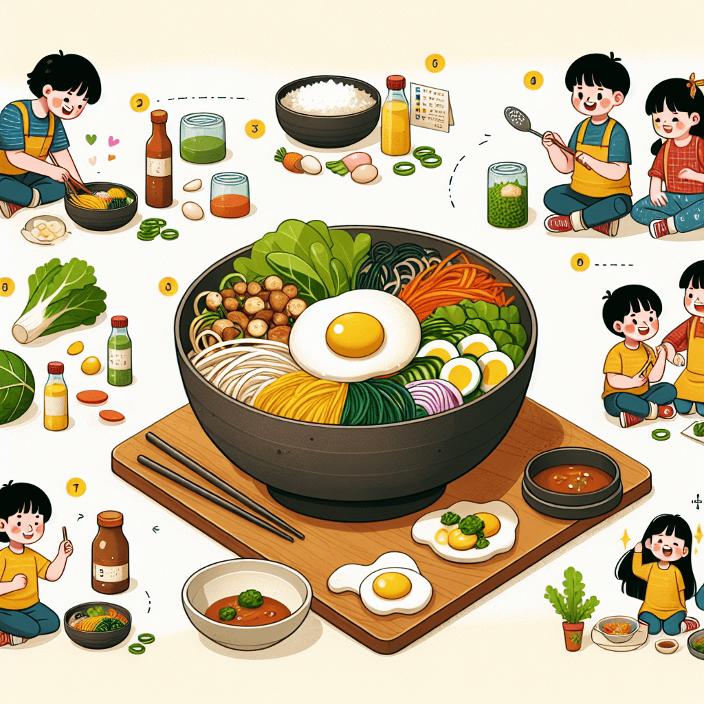 아이들이 좋아하는 순한 비빔밥 레시피와 응용 팁