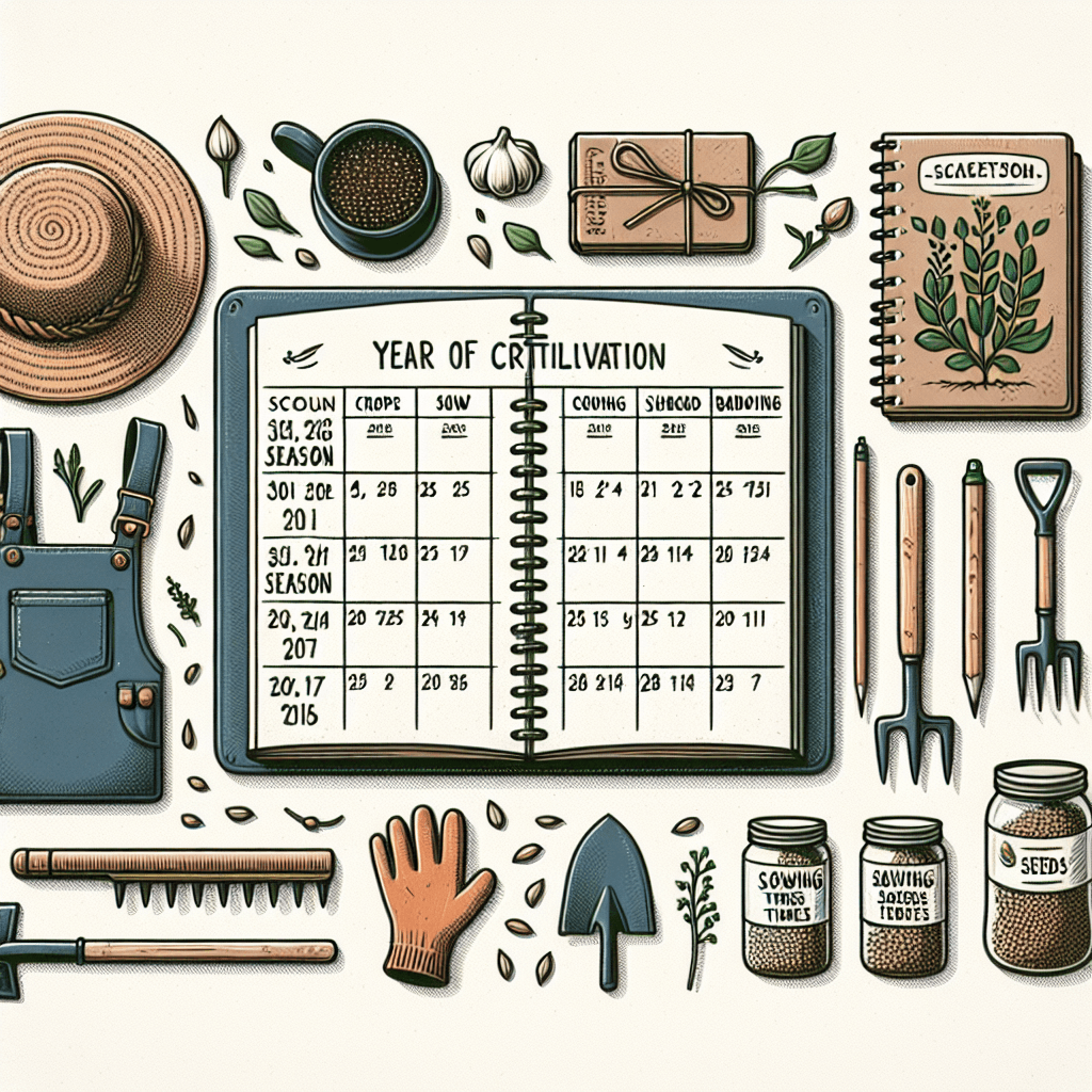 처음 시작하는 텃밭 농사 한 해 재배 계획 세우는 법