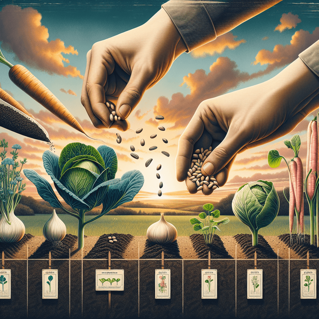 4월 파종 적기 채소와 구황작물 심는 방법 안내