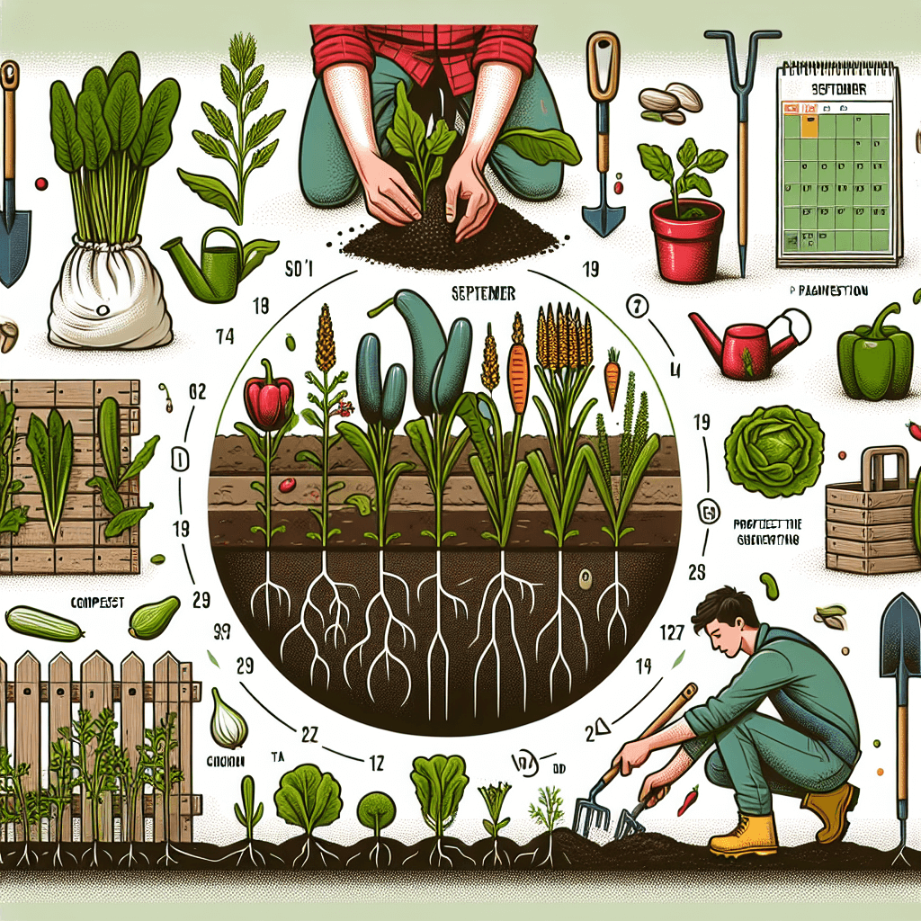 9월 파종 적기 채소와 월동 작물 준비 방법