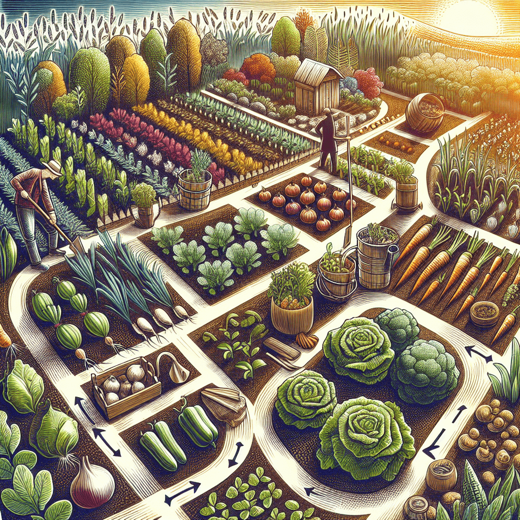 10월에 심는 작물과 월동 대비 텃밭 관리법