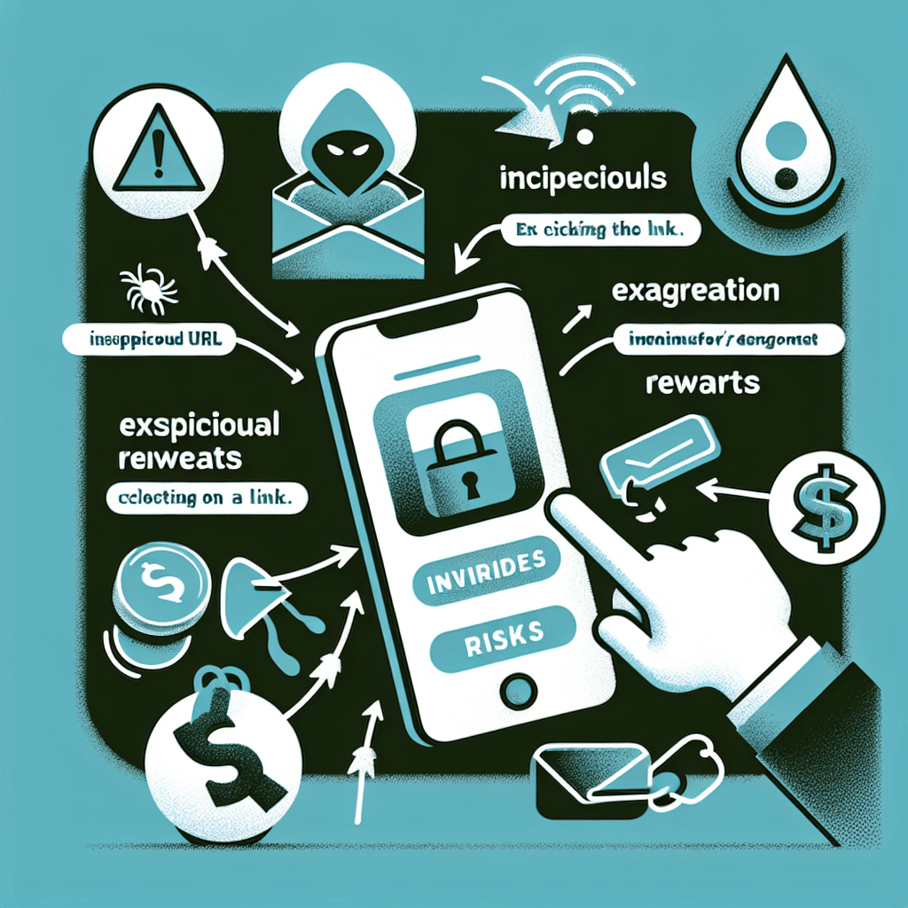 링크 클릭을 유도하는 피싱문자 유형과 위험성