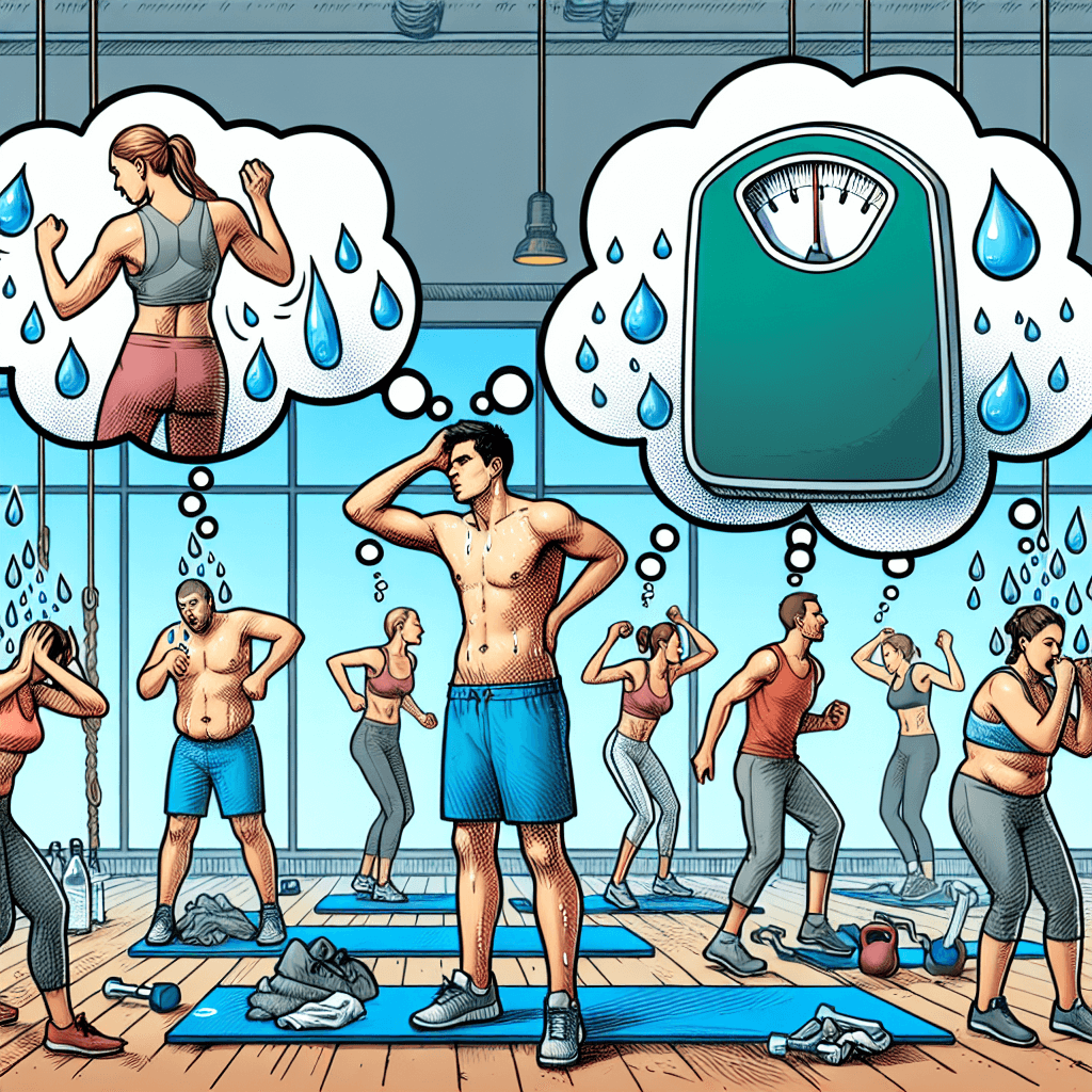 땀을 많이 흘리면 살이 빠진다는 잘못알고있는상식