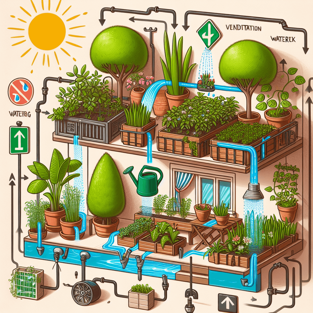 물 주기와 통풍까지 고려한 베란다 텃밭 로드맵