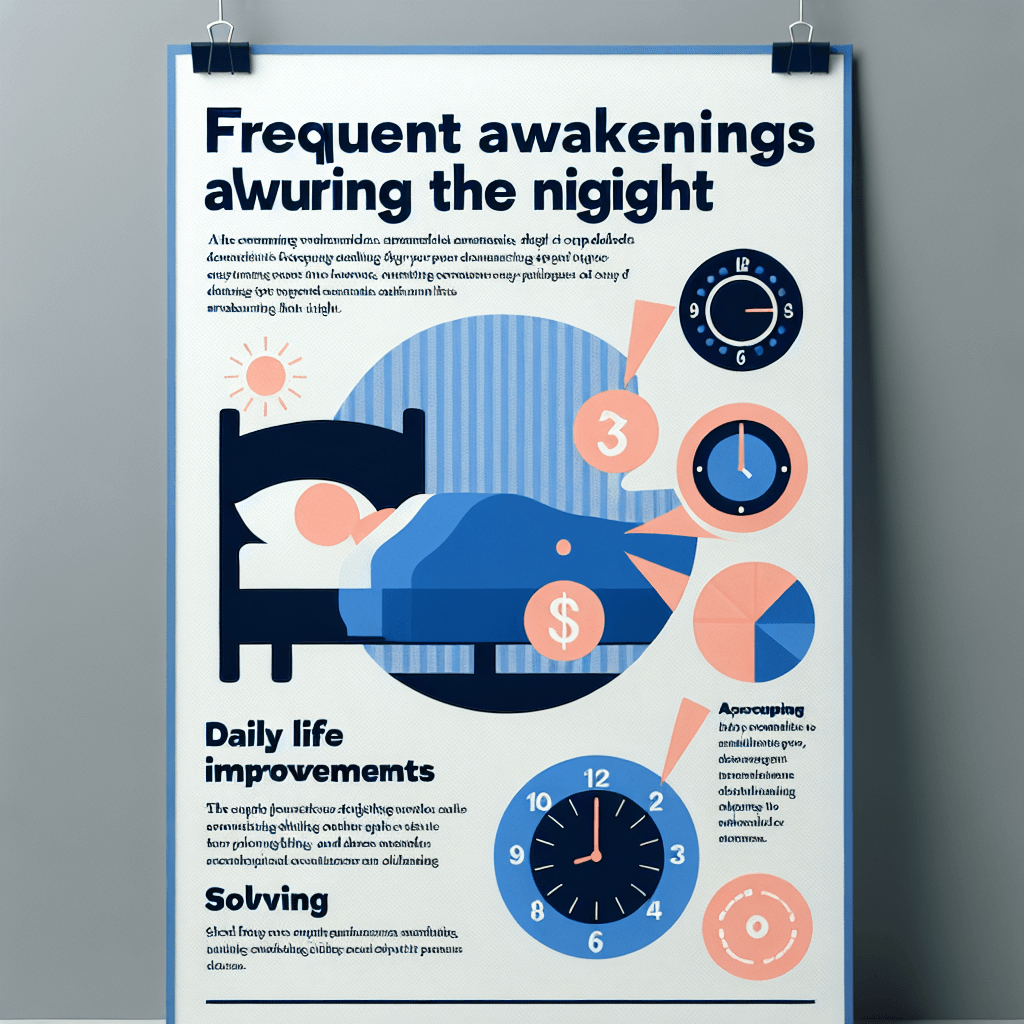 밤에 자주 깨는 수면 장애 원인과 생활 속 개선 방법