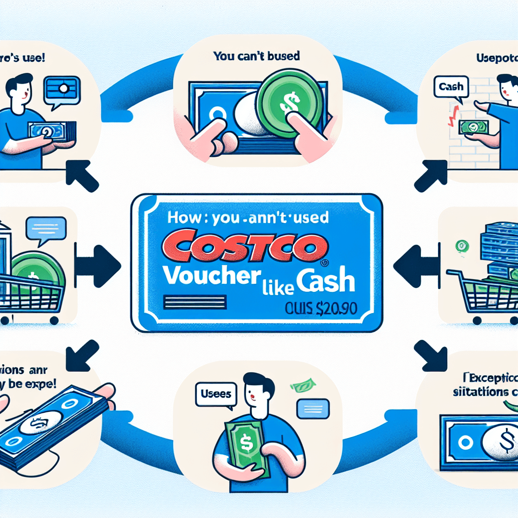 코스트코 바우처가 현금처럼 쓰이는 경우와 예외 상황