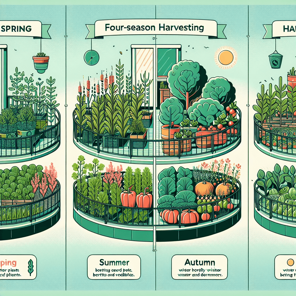 베란다 텃밭으로 사계절 수확하는 재배 계획 안내