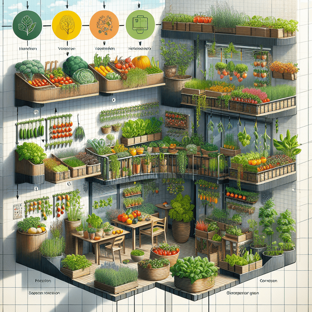 좁은 공간에서도 가능한 베란다 텃밭 연간 운영법