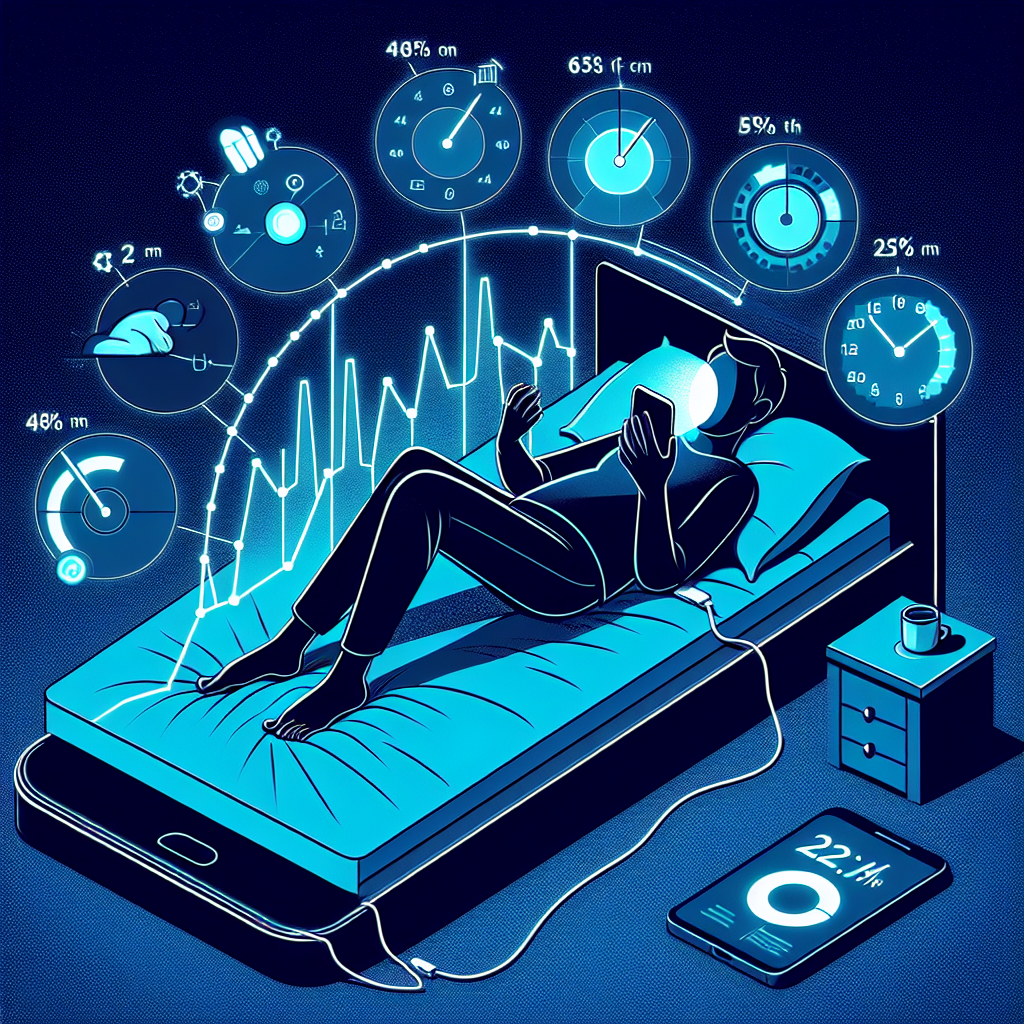 잠들기 전 스마트폰 사용이 수면에 미치는 실제 영향