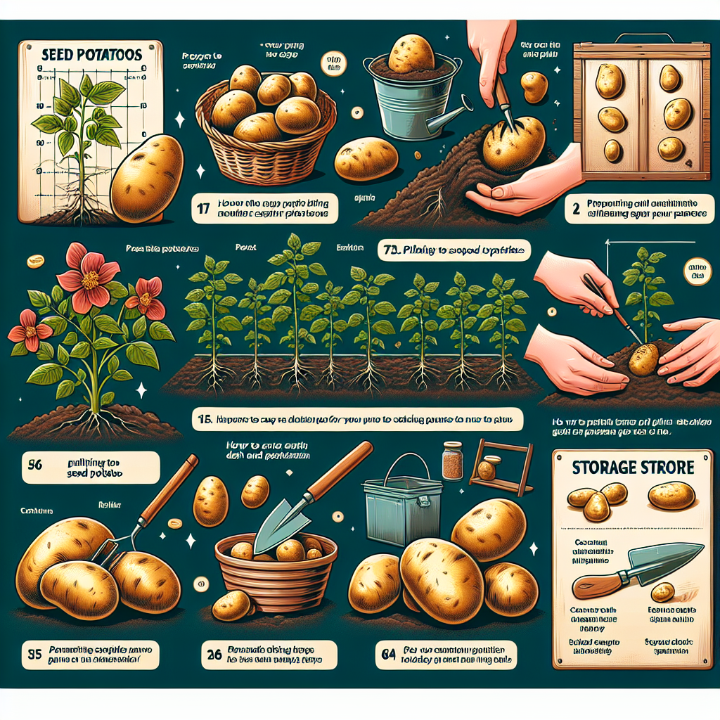 감자 재배 초보도 성공하는 심는 방법과 수확 후 저장법