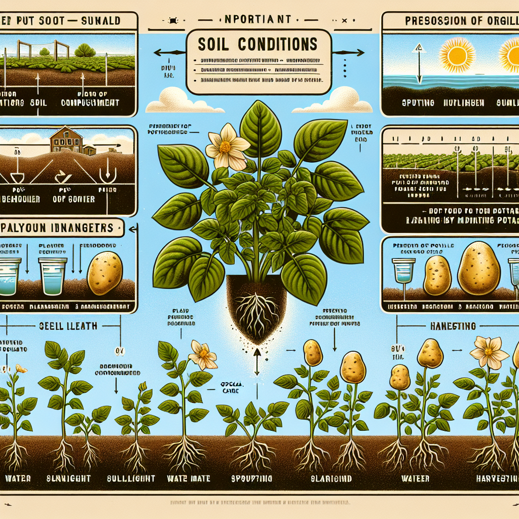 감자 심기 전 꼭 알아야 할 토양 조건과 관리 포인트