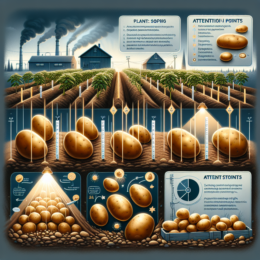 감자 수확량을 늘리는 심는 간격과 보관 시 주의사항