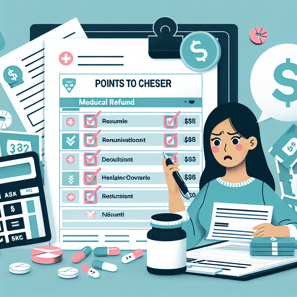 의료비 환급금이 적게 나오는 이유와 확인 포인트