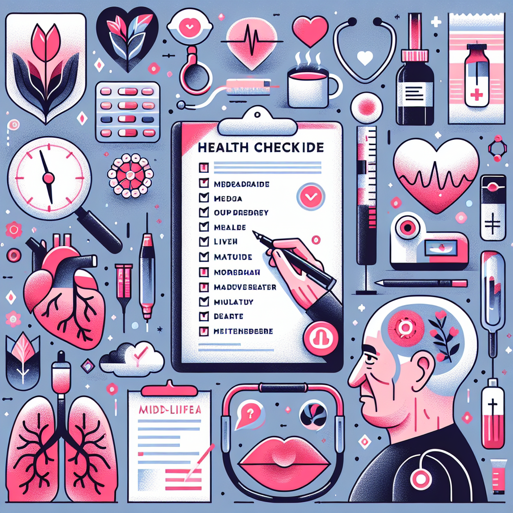 중년 이후 꼭 받아야 할 건강검진 항목 정리