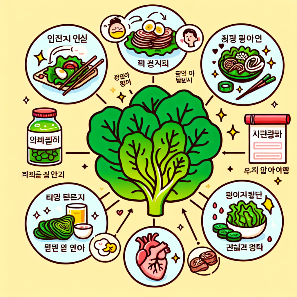 씀바귀 특유의 쓴맛이 몸에 좋은 이유