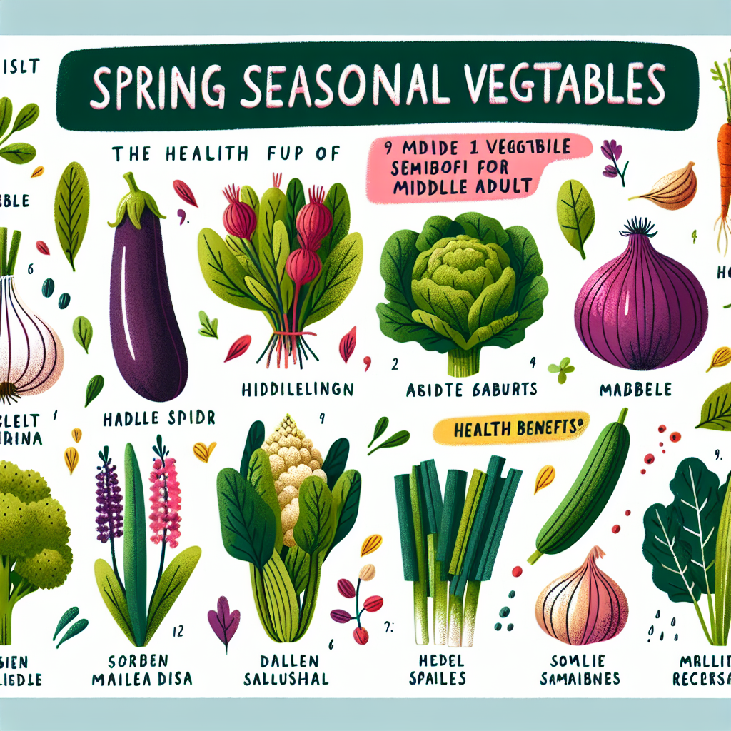 중장년 건강에 도움이 되는 봄 제철 채소 TOP10 정리