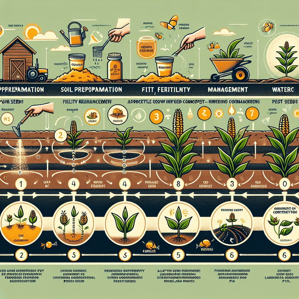 옥수수 재배 성공을 위한 토양 준비와 관리 요령