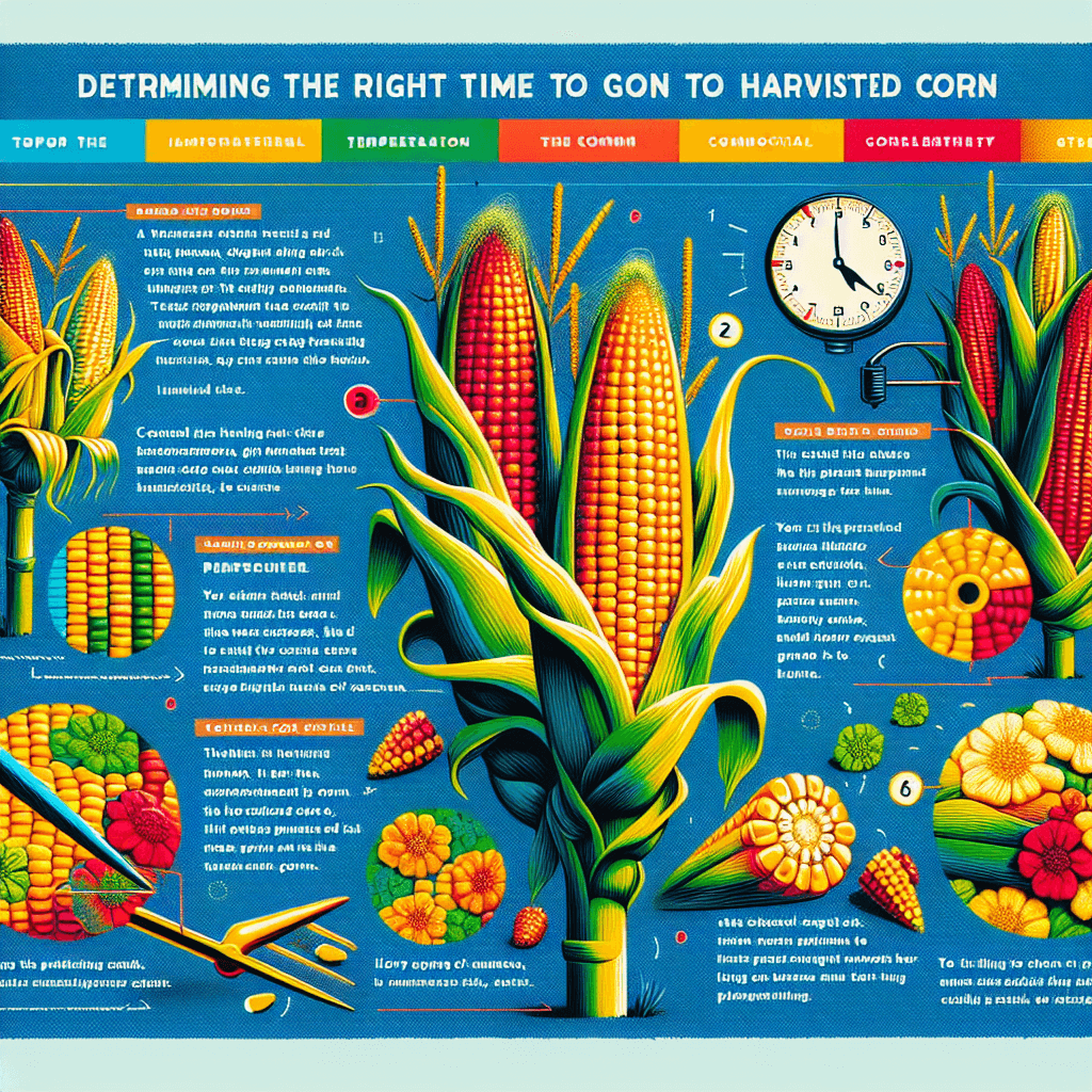 옥수수 수확 시기 판단 방법과 보관 시 주의사항
