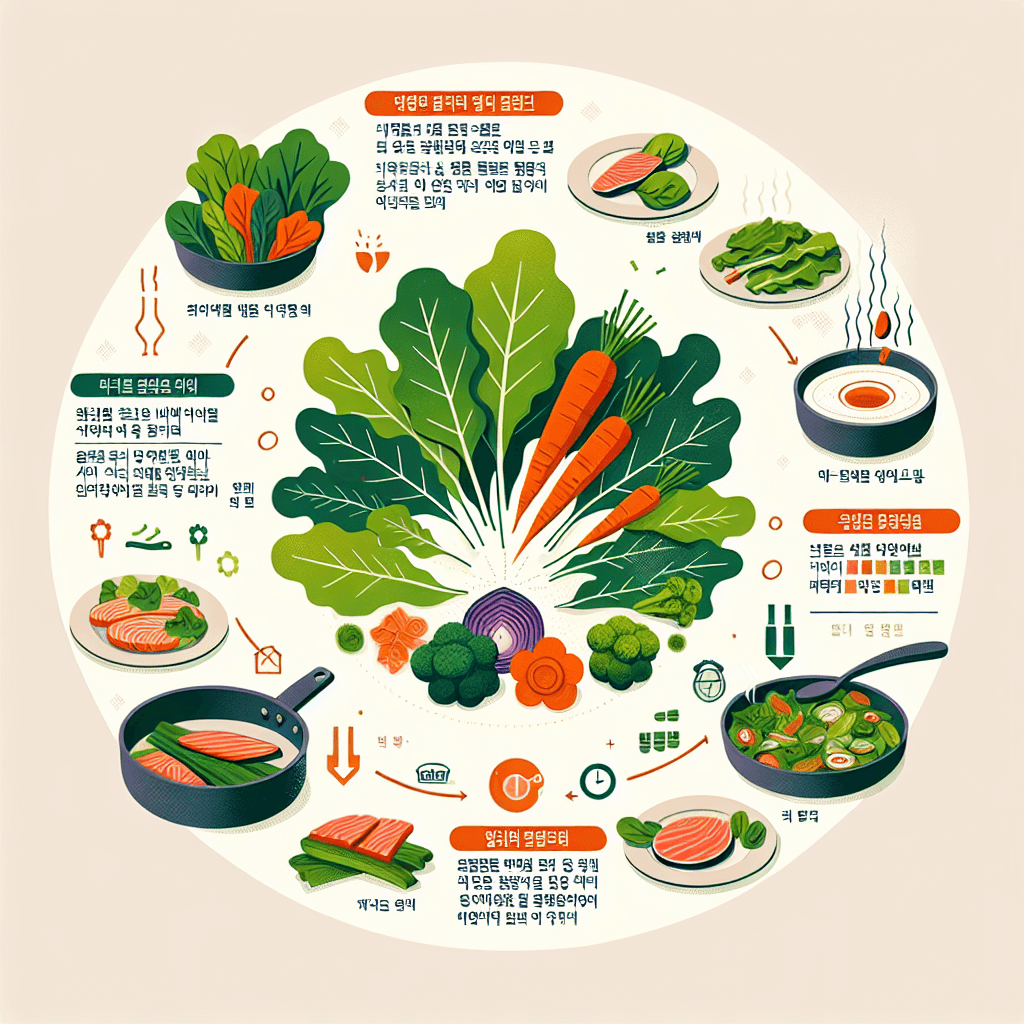 씀바귀 나물로 먹을 때 영양 손실 줄이는 법