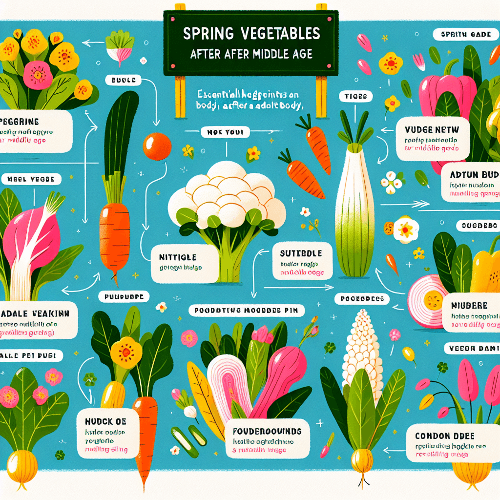 중년 이후 몸에 필요한 영양을 채워주는 봄 채소 TOP10