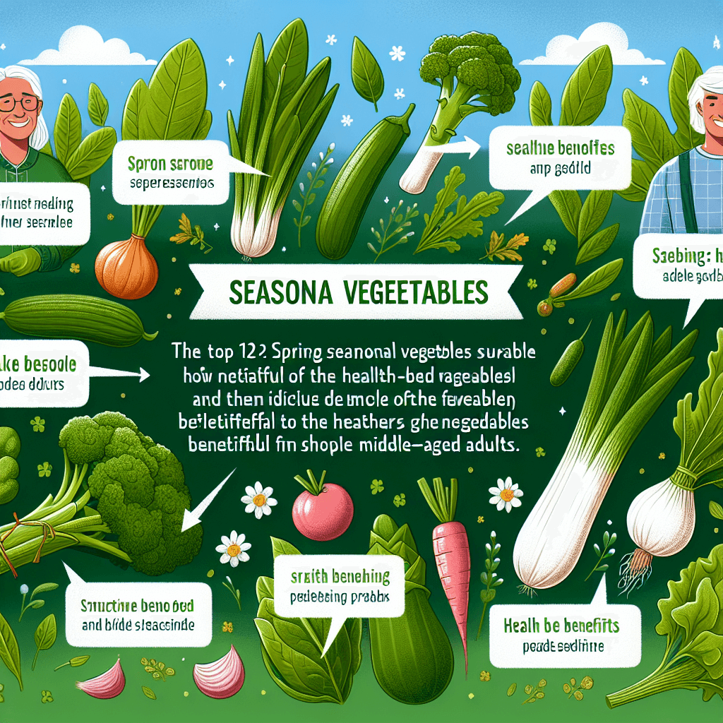 중장년 건강에 도움이 되는 봄 제철 채소 TOP10 정리
