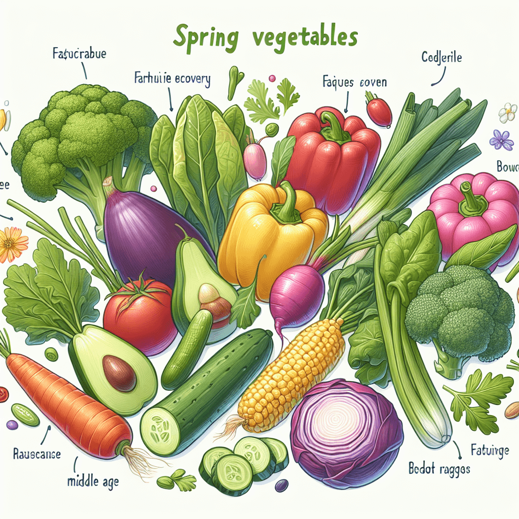 중년 이후 피로 회복에 좋은 봄 채소 TOP10