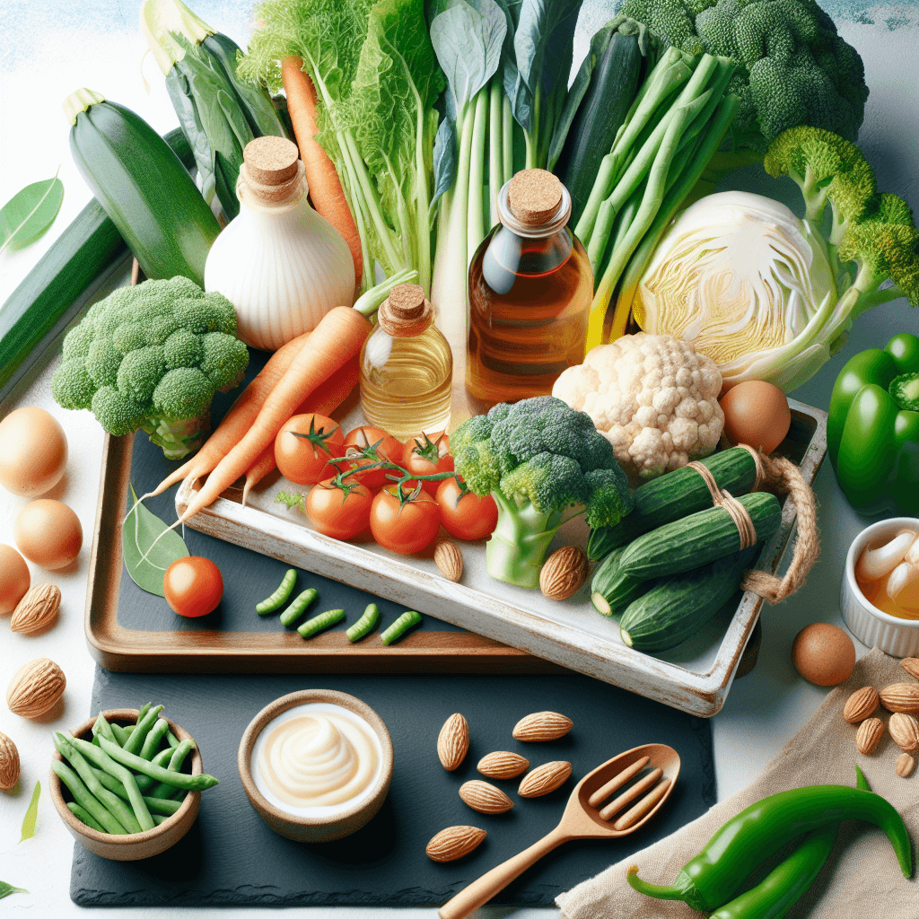 장 건강을 돕는 중장년층 봄 채소 TOP10