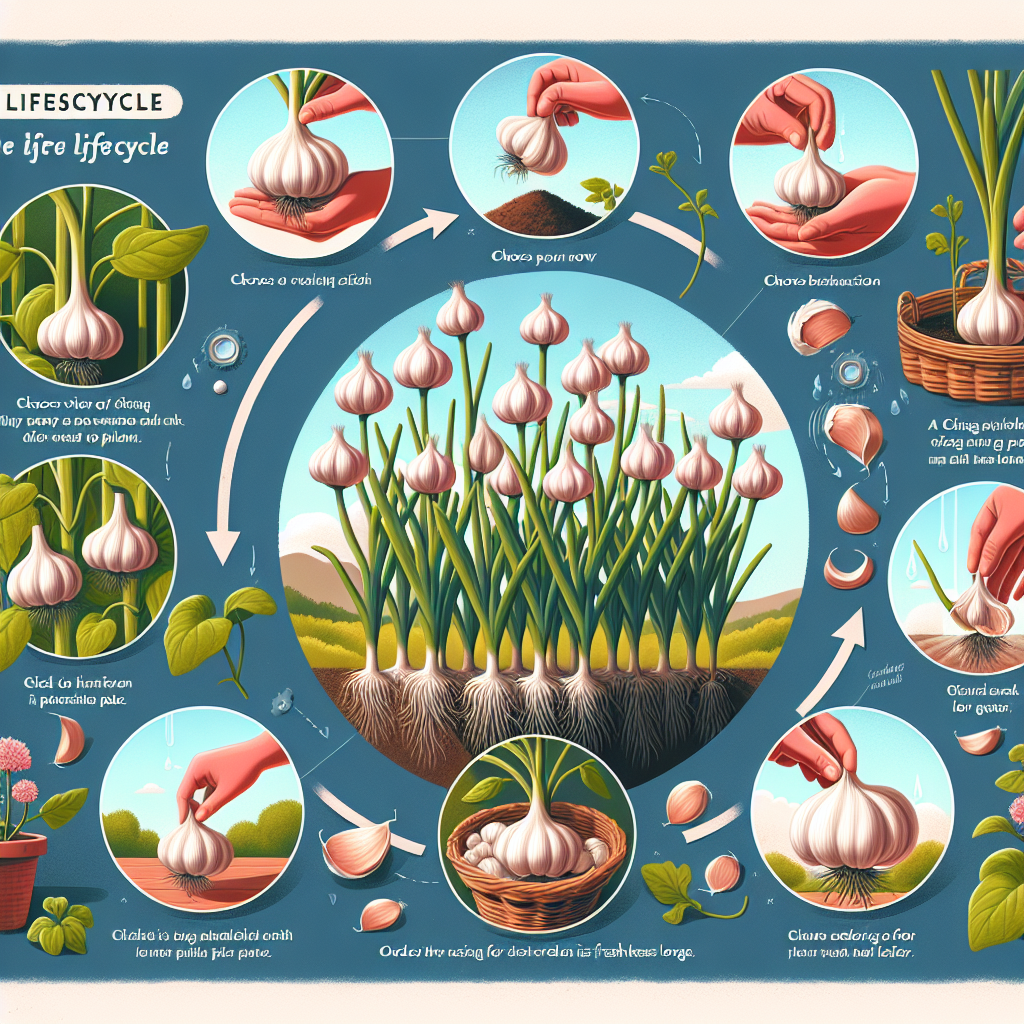 마늘 심는 시기와 종구 선택 방법 수확 후 보관 요령