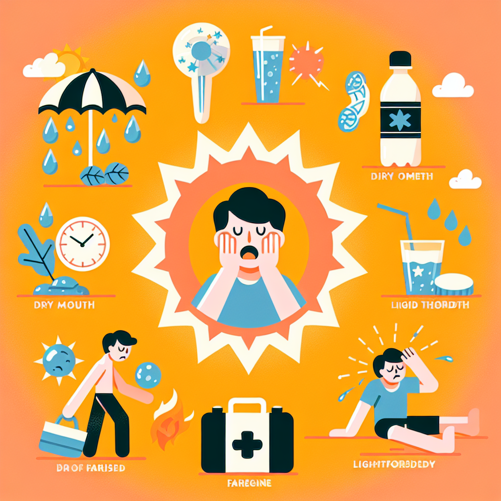 목마르지 않아도 여름철 탈수를 의심해야 하는 신호