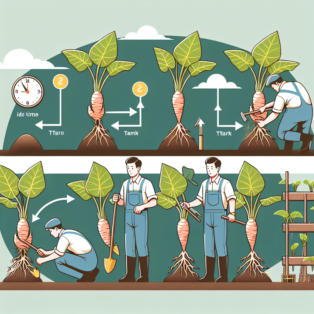 토란 심는 시기와 재배 방법 수확 후 보관 관리법