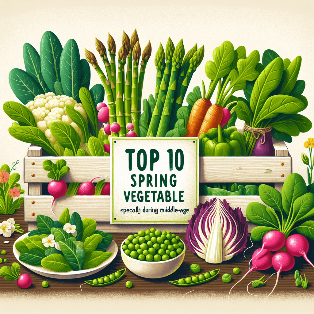 중년 이후 입맛 없을 때 좋은 봄 채소 TOP10