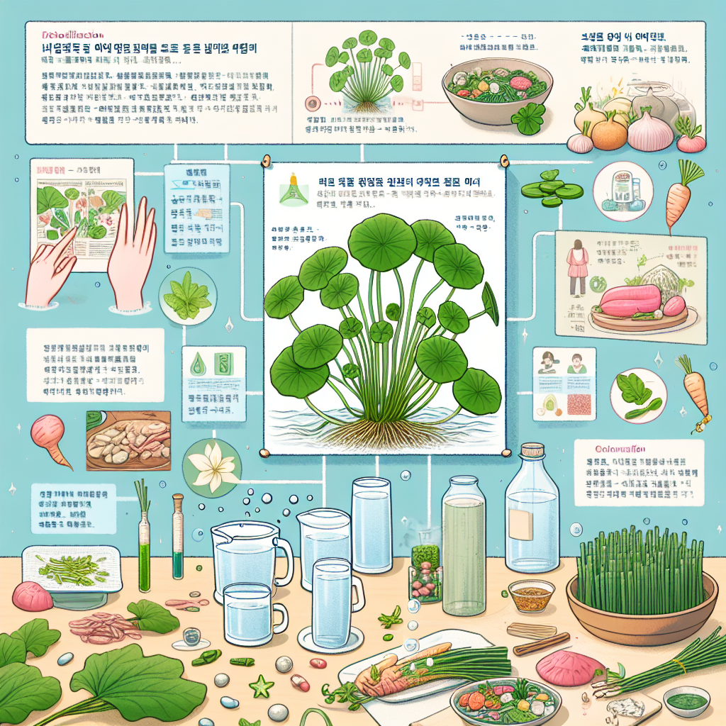 미나리가 해독 채소로 불리는 이유와 섭취 방법