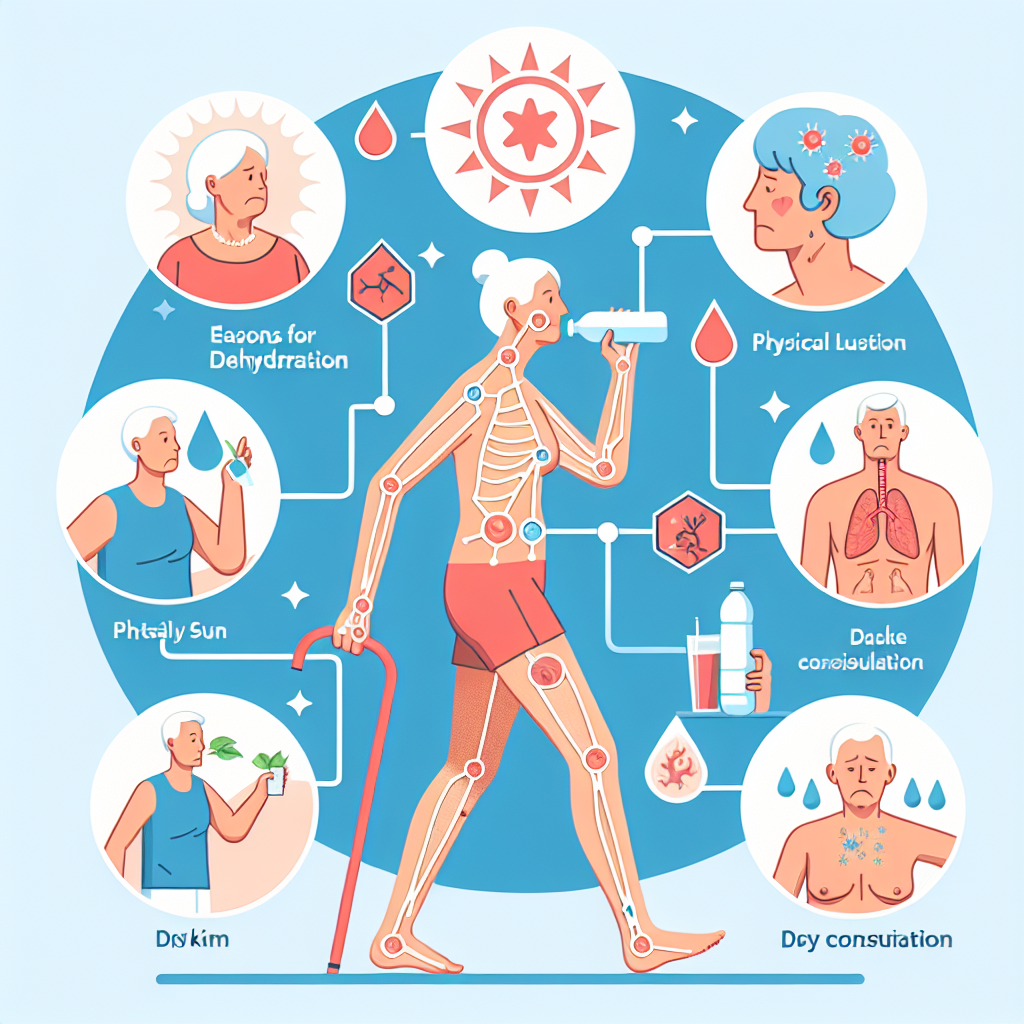 중년 이후 여름철 탈수가 쉽게 오는 이유와 원인