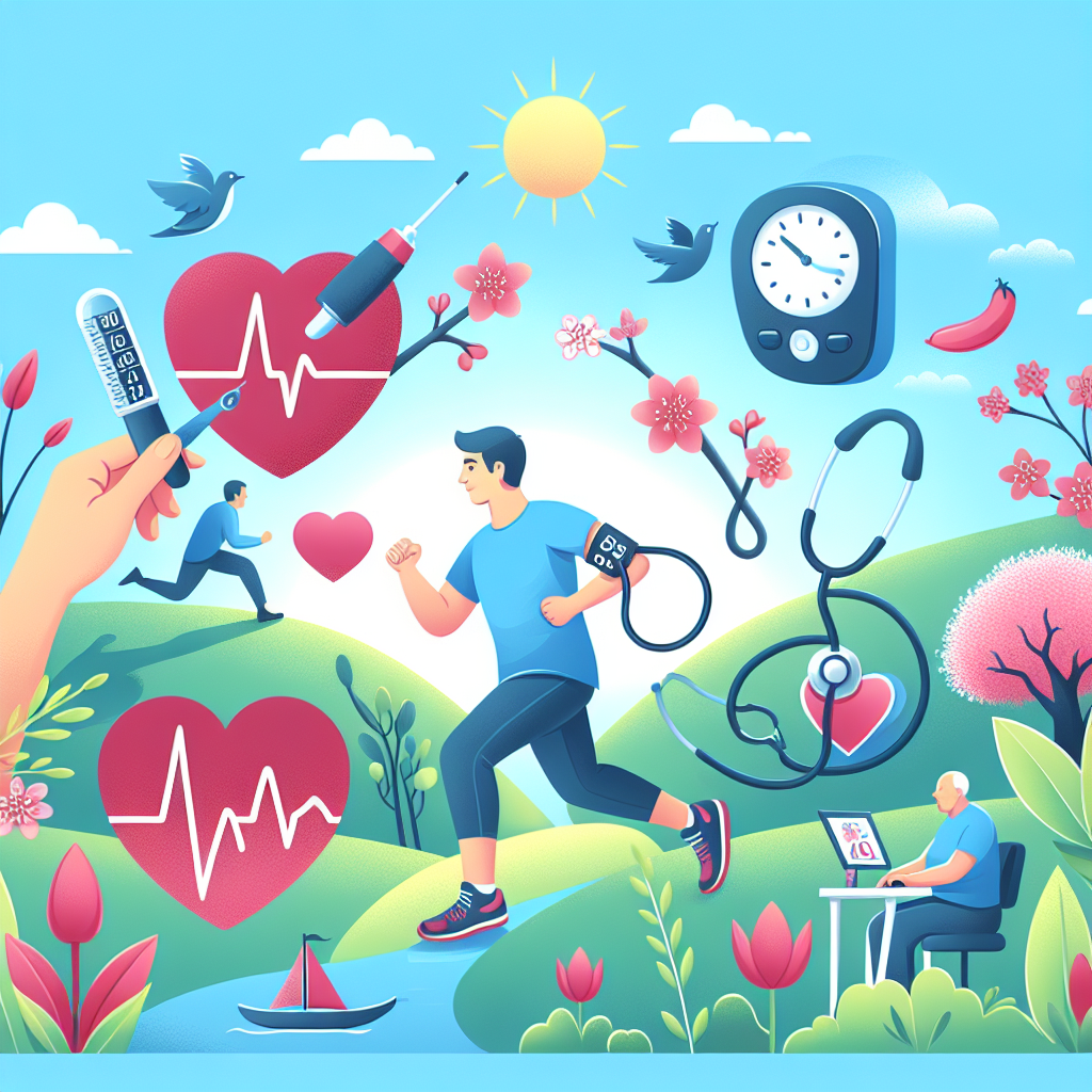 봄철 운동이 혈압과 혈당 관리에 도움이 되는 이유