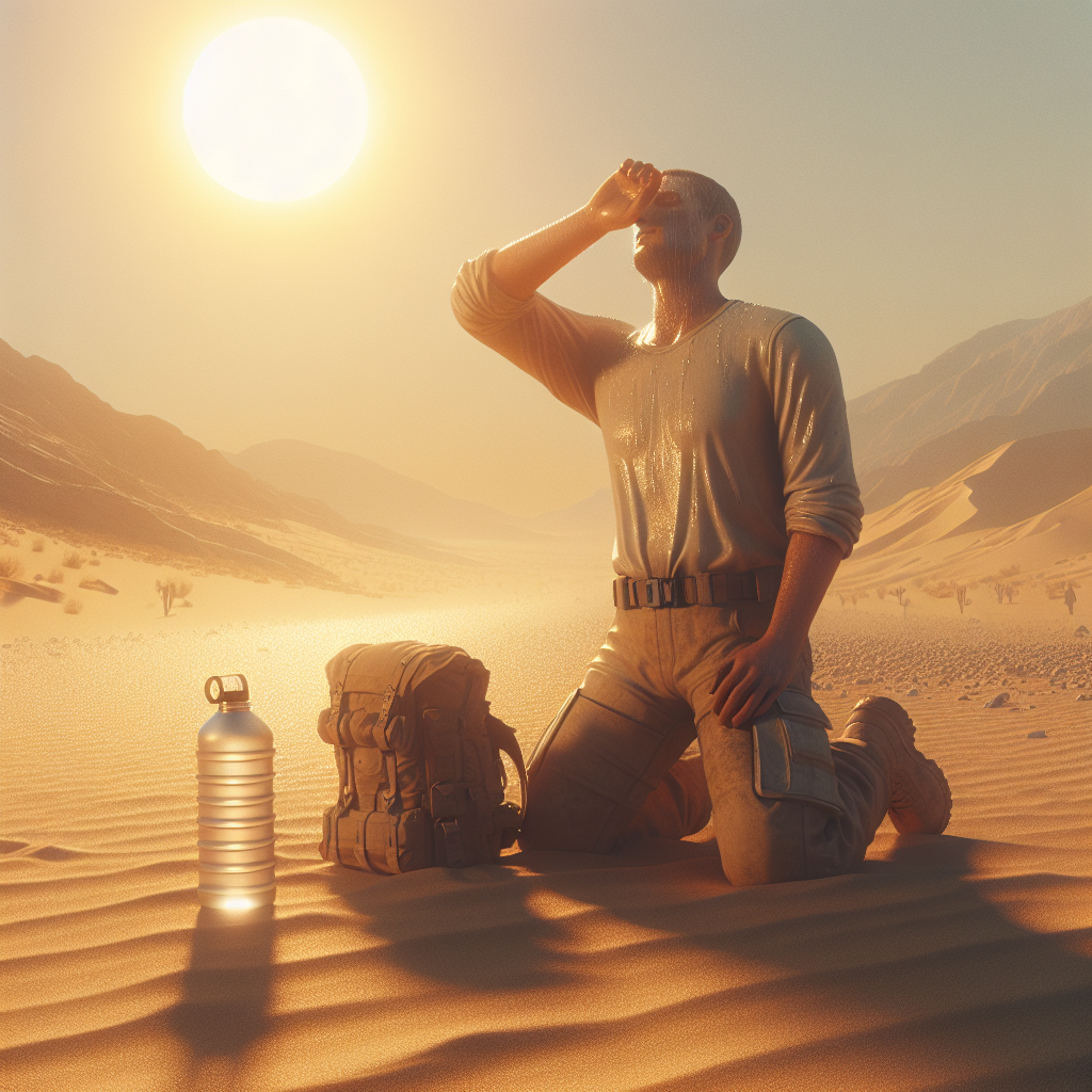 땀을 많이 흘리지 않아도 탈수가 생길 수 있는 이유