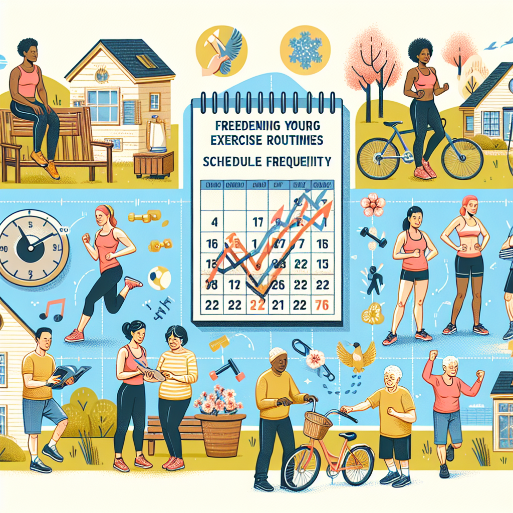 중장년층 봄철 운동 시간과 빈도 정하는 방법