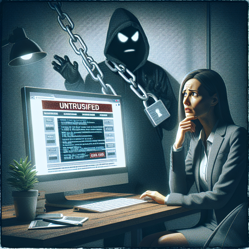 링크를 클릭하면 위험할 수 있는 이유